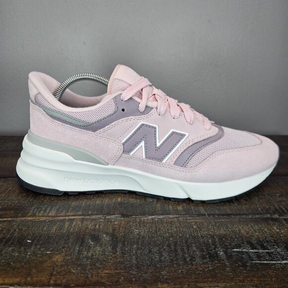 New Balance 997R Mens Size 10 D Running Shoes U997RHSB Pink White Womens 11.5 main image 9